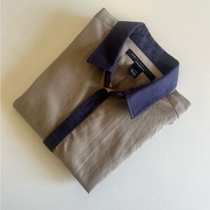 MARC BY MARC JACOBS SHRUNKEN FIT Button Front Shirt Faded Army Green Size S